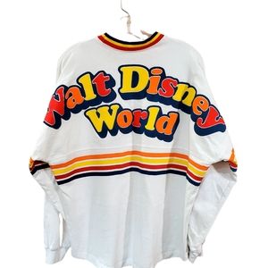 Disney Parks Spirit Jersey Retro New WDW 1971 Medium - Rainbow Orig 89.00